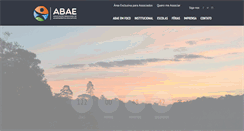 Desktop Screenshot of abae.org.br